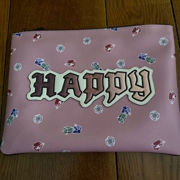Coach Limited Edition Disney Snow White Happy Clutch Pouch NWOT